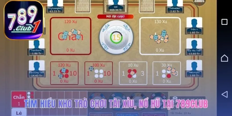 Game bài đổi thưởng uy tín với sảnh Tài Xỉu và Nổ Hũ đỉnh cao